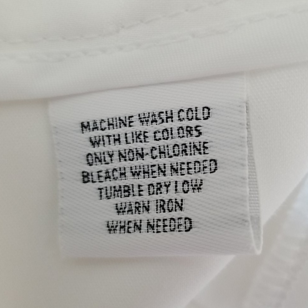 STYLE & CO White Button Hem Capri Pant 14 - Picture 9 of 9